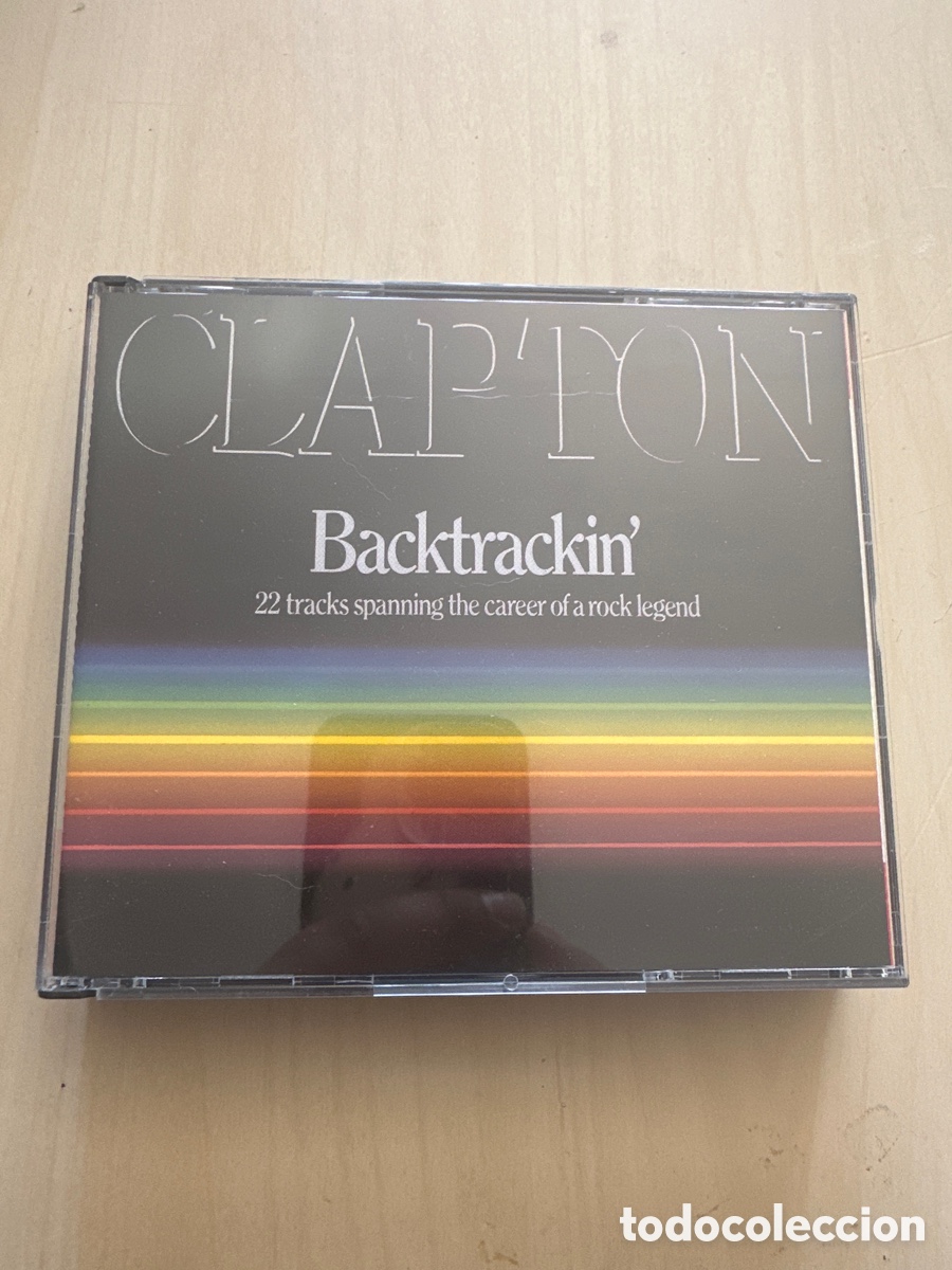 CDs de m&uacute;sica: SCD37 Eric claptom backtrackin CD m&uacute;sica - Foto 1