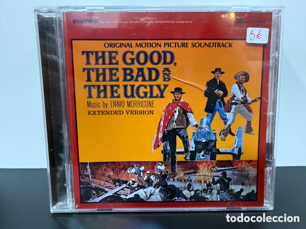 CD de M&uacute;sica: Ennio Morricone - The Good, The Bad And The Ugly (Original Motion Picture Soundtrack (CD)