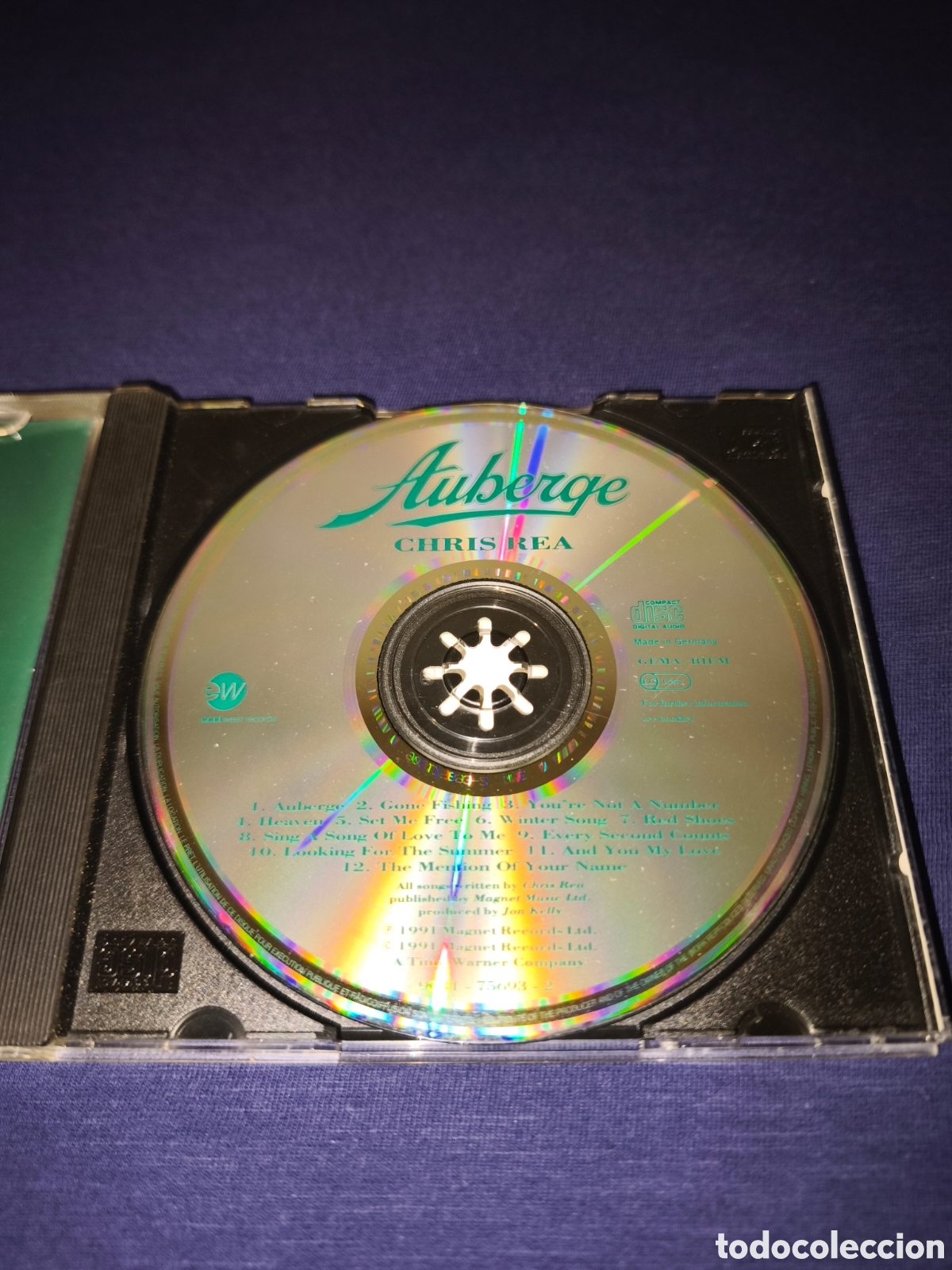 CDs de m&uacute;sica: Chris Rea Auberge CD Pop - Foto 3