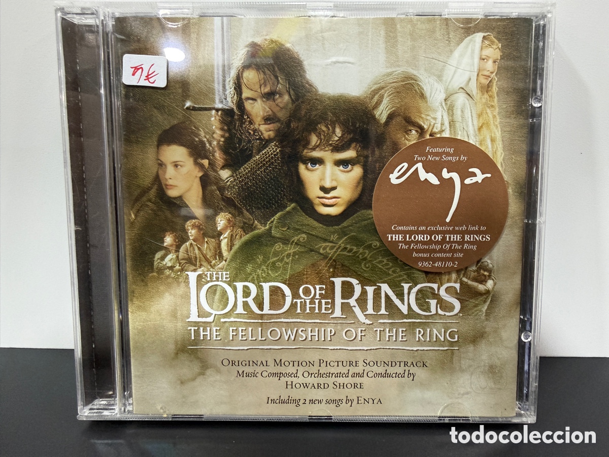 CDs de M&uacute;sica: Howard Shore - The Lord Of The Rings: The Fellowship Of The Ring (CD)