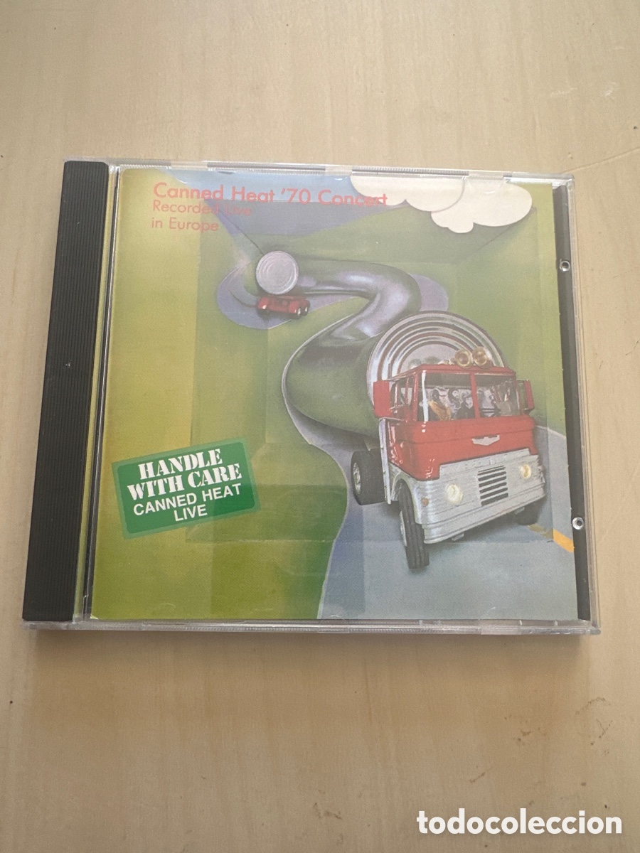 CDs de M&uacute;sica: Acd075 canned heat 70 live in europe CD m&uacute;sica