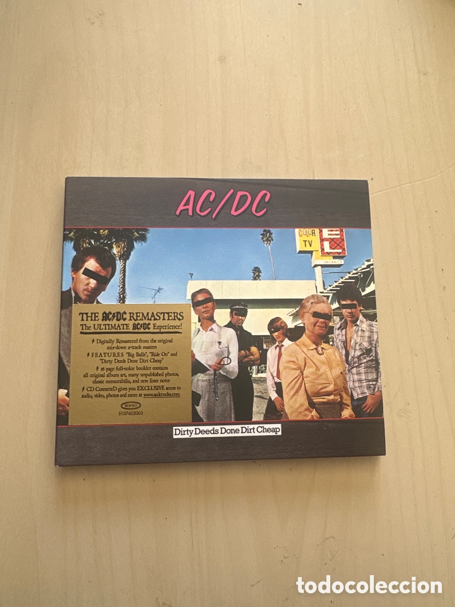CDs de M&uacute;sica: Acd075 Ac/dc dirty deeds done dirt cheap CD m&uacute;sica