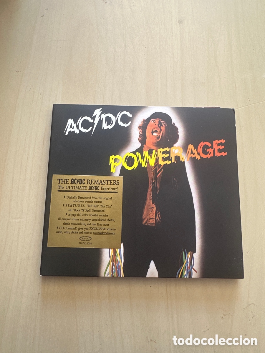CDs de M&uacute;sica: Acd075 ac/dc powerage CD m&uacute;sica