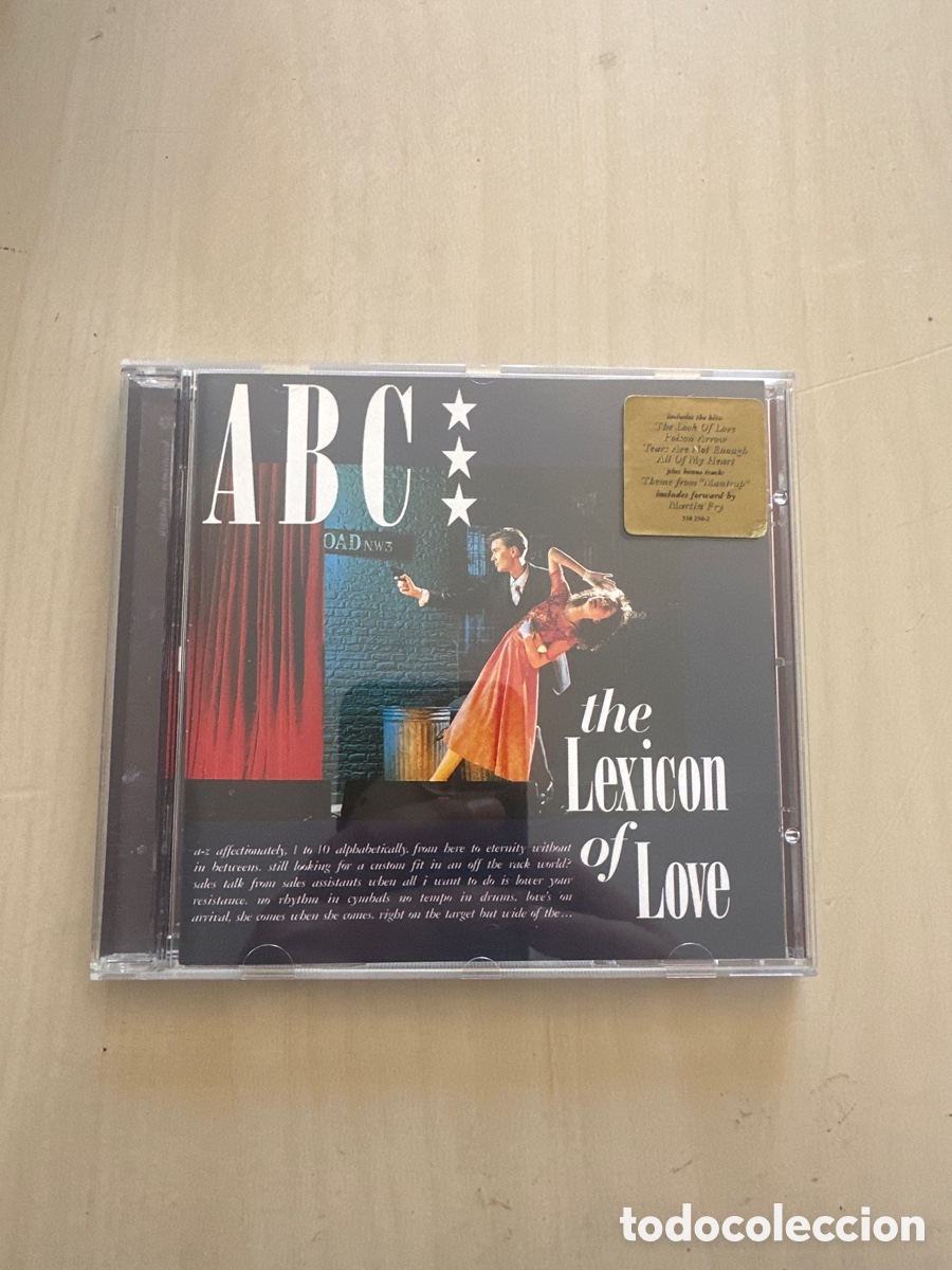 CDs de M&uacute;sica: Acd075 ABC the lexic&oacute;n of love CD m&uacute;sica
