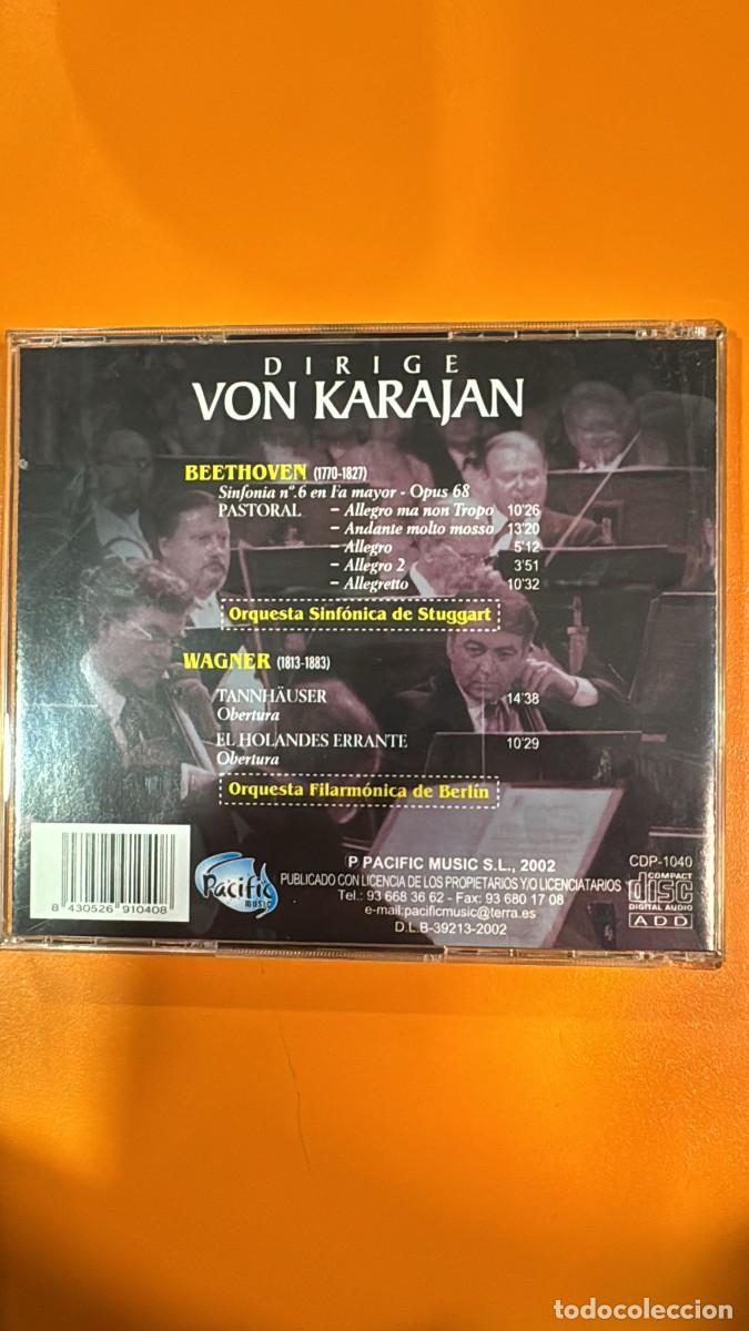 CDs de m&uacute;sica: Dirige Von Karajan &rdquo;Wagner Beethoven&rdquo; [CD] - Foto 2