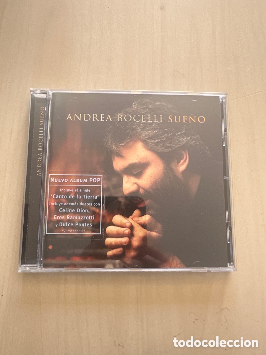 CDs de M&uacute;sica: Acd075 Andrea bocelli sue&ntilde;o CD m&uacute;sica