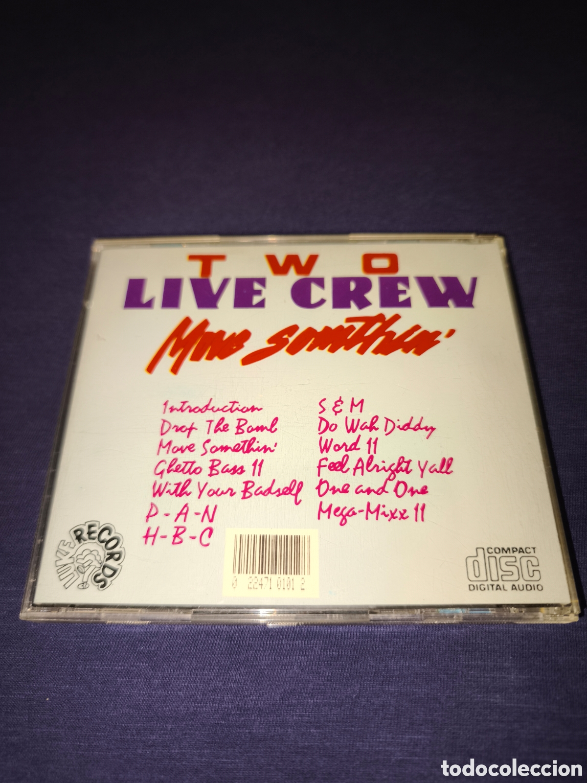CDs de m&uacute;sica: Two Live Crew Move Somethin - Foto 2