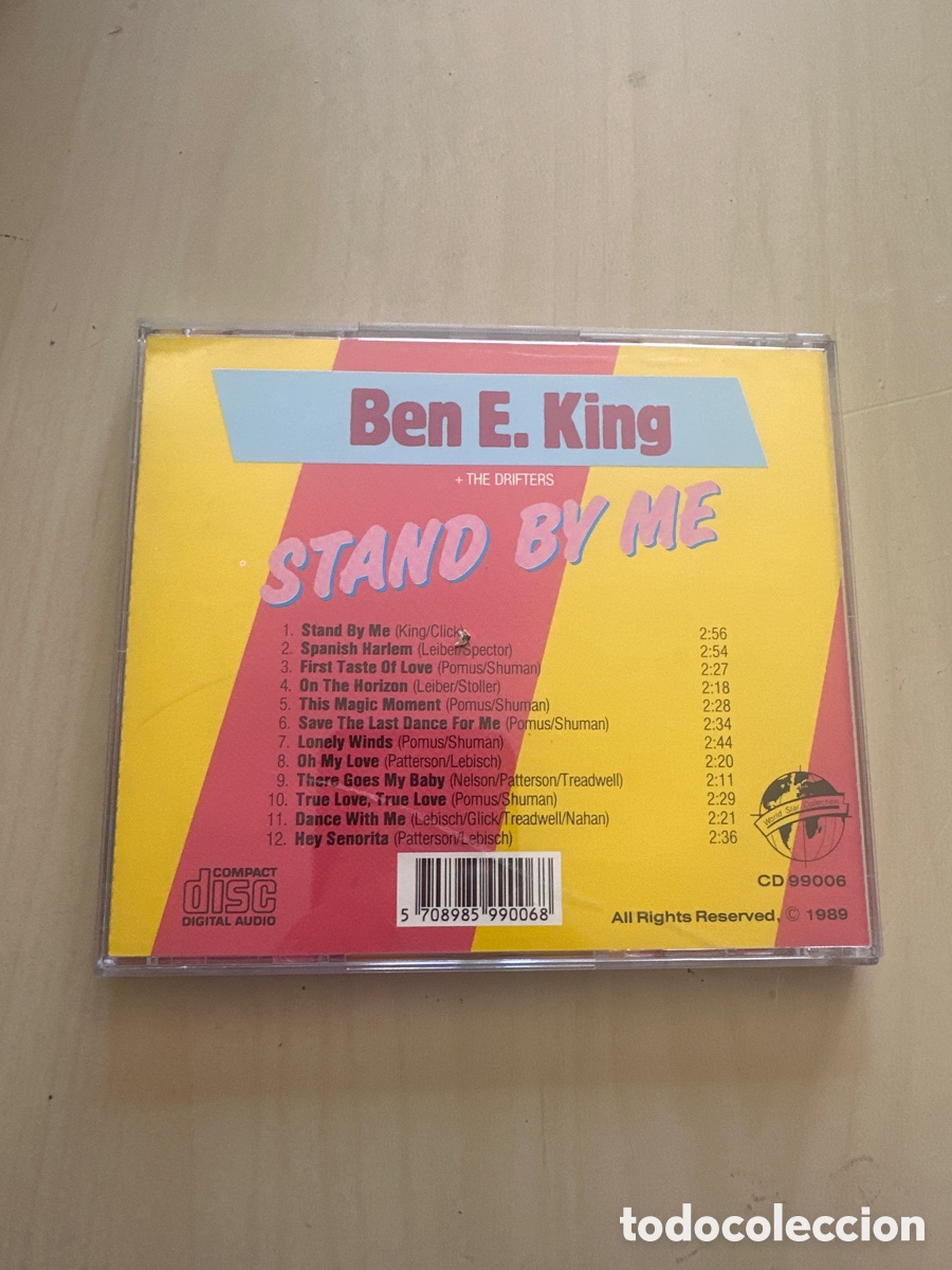 CDs de m&uacute;sica: SCD37 ben e. King stand by me CD m&uacute;sica - Foto 2