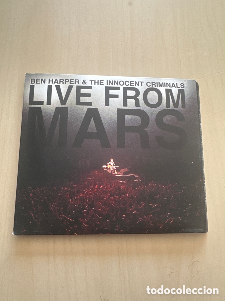 CDs de M&uacute;sica: Acd075 ben harper & The innocent criminals live from mars CD m&uacute;sica