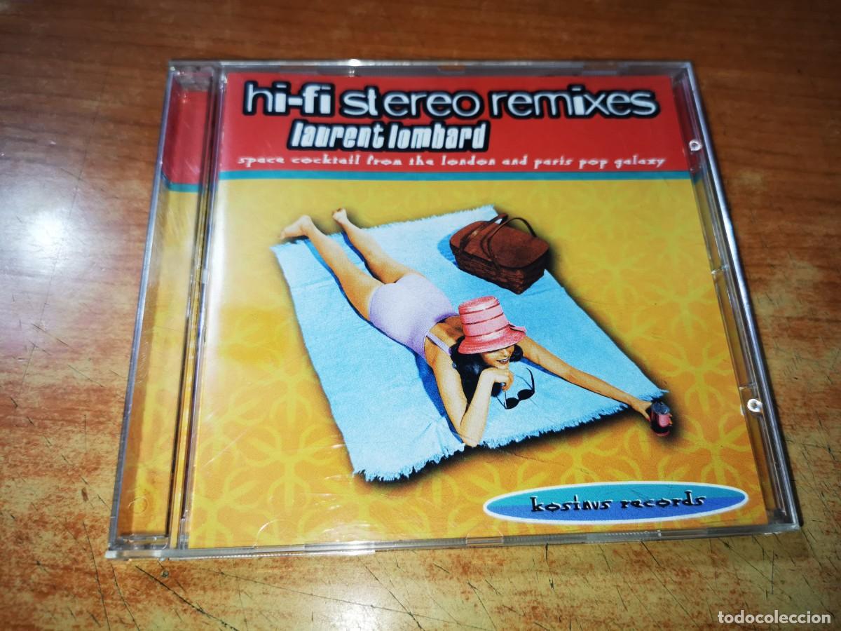 CDs de M&uacute;sica: LAURENT LOMBARD Hi-fi stereo REMIXES CD ALBUM DEL A&Ntilde;O 1998 KOSINUS N&ordm; 48 CONTIENE 40 TEMAS
