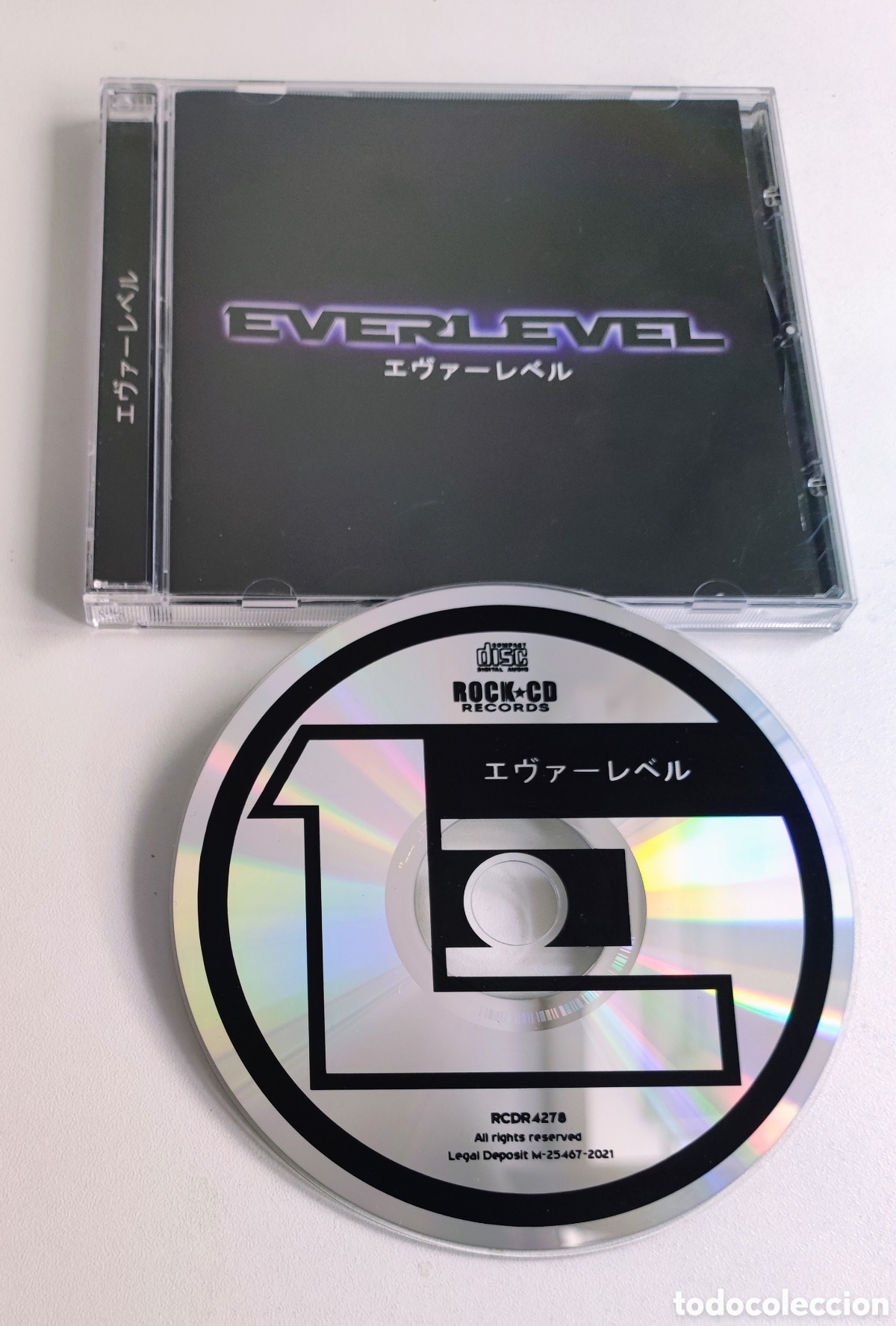 CDs de M&uacute;sica: EVERLEVEL (HARD ROCK LASARTE-ORIA) - 1&deg; ALBUM HOM&Oacute;NIMO / EDICION JAPONESA - エヴァーレベル / AOR - LA FASE