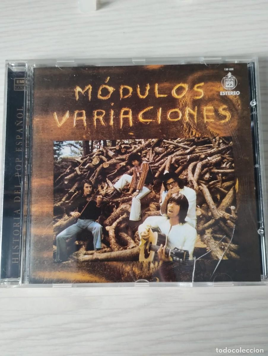 CDs de M&uacute;sica: M&Oacute;DULOS y LOS SALVAJES Lote 2 CDs: Variaciones y Los EP's Originales (EMI ODEON, Espa&ntilde;a 1997 y 1996)