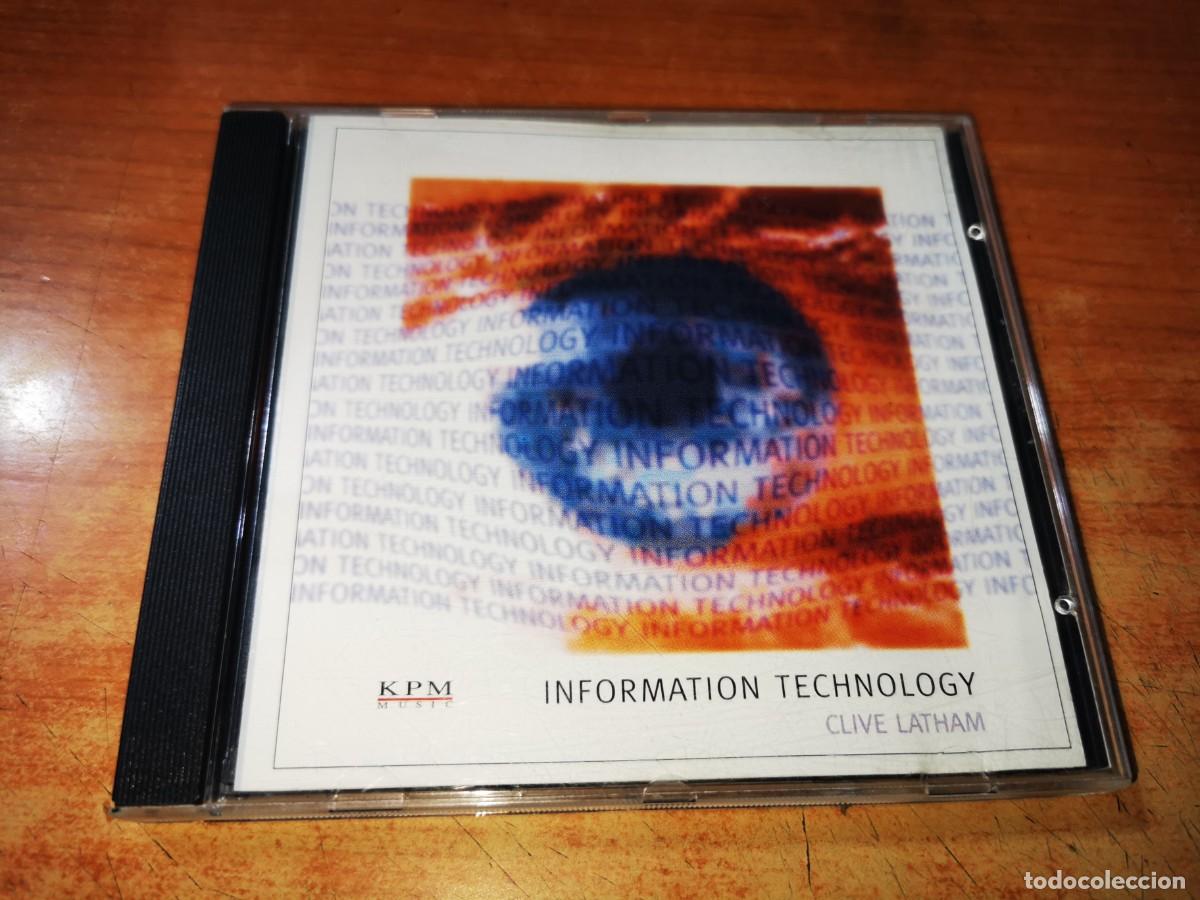 CDs de M&uacute;sica: CLIVE LATHAM Information technology CD ALBUM DEL A&Ntilde;O 1997 KPM N&ordm; 290 CD CONTIENE 22 TEMAS