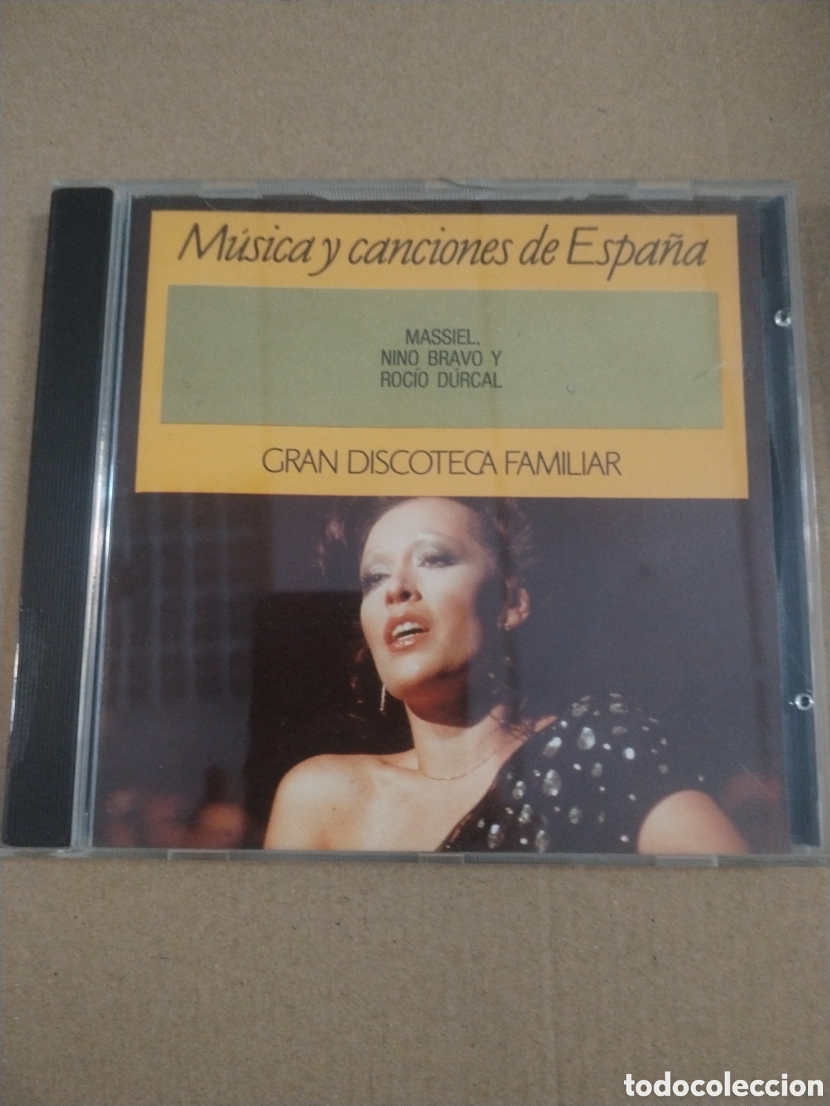 CD di Musica: MUSICA Y CANCIONES DE ESPA&Ntilde;A. MASSIEL, NINO BRAVO Y ROCIO DURCAL. CD.