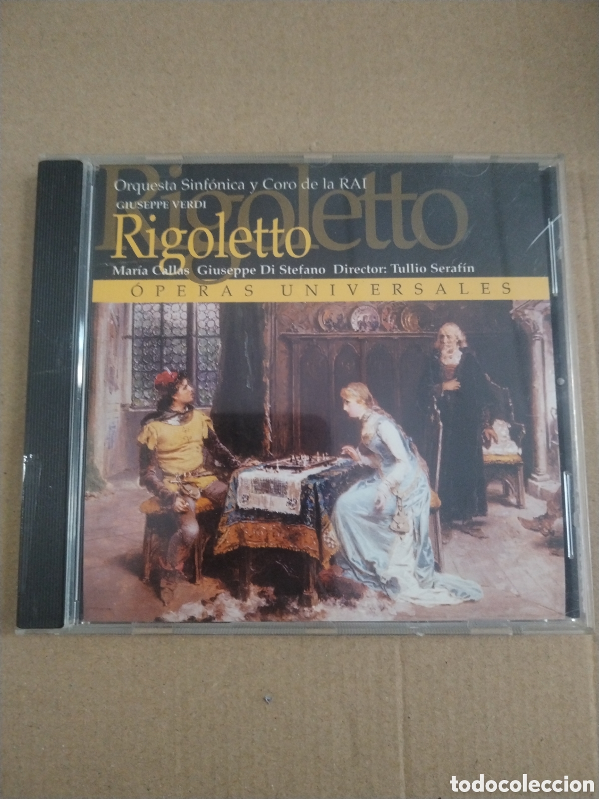 Music CDs: OPERAS UNIVERSALES. RIGOLETTO. CD.