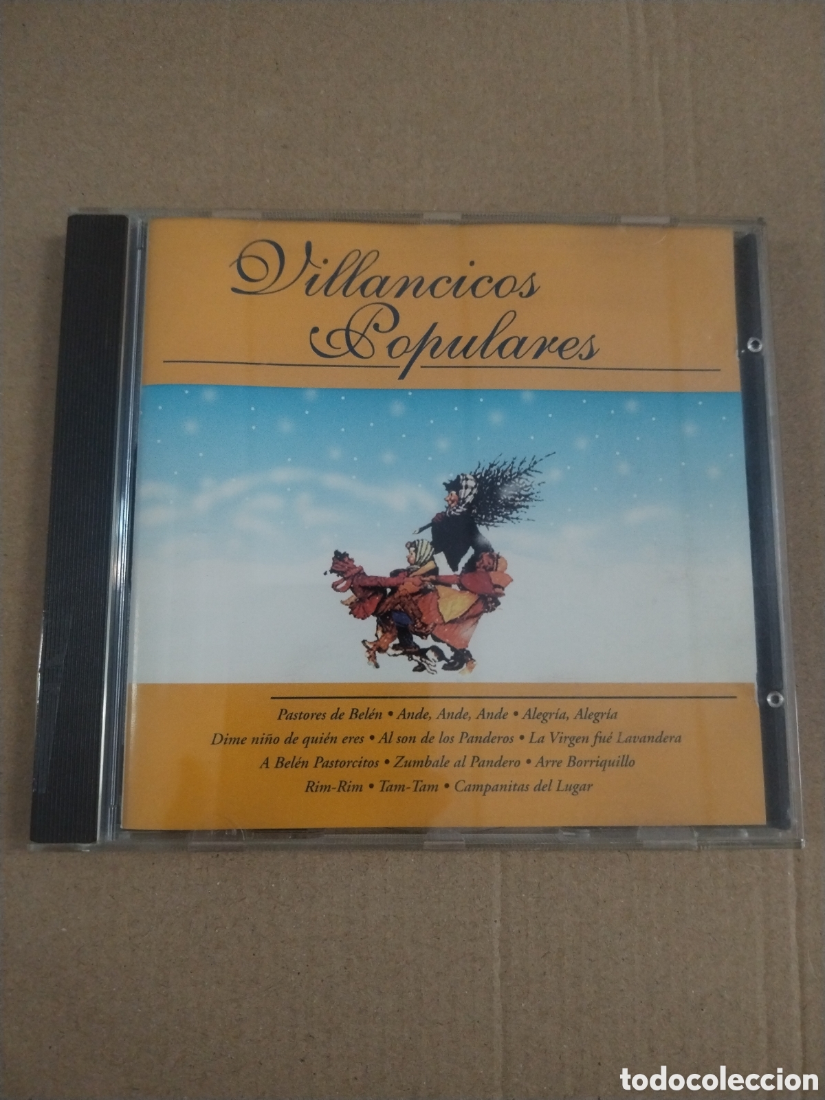 CD de M&uacute;sica: VILLANCICOS POPULARES - PASTORES DE BEL&Eacute;N, ANDE ANDE ANDE, ALEGR&Iacute;A ALEGR&Iacute;A, DIME NI&Ntilde;O DE QUI&Eacute;N.. CD.