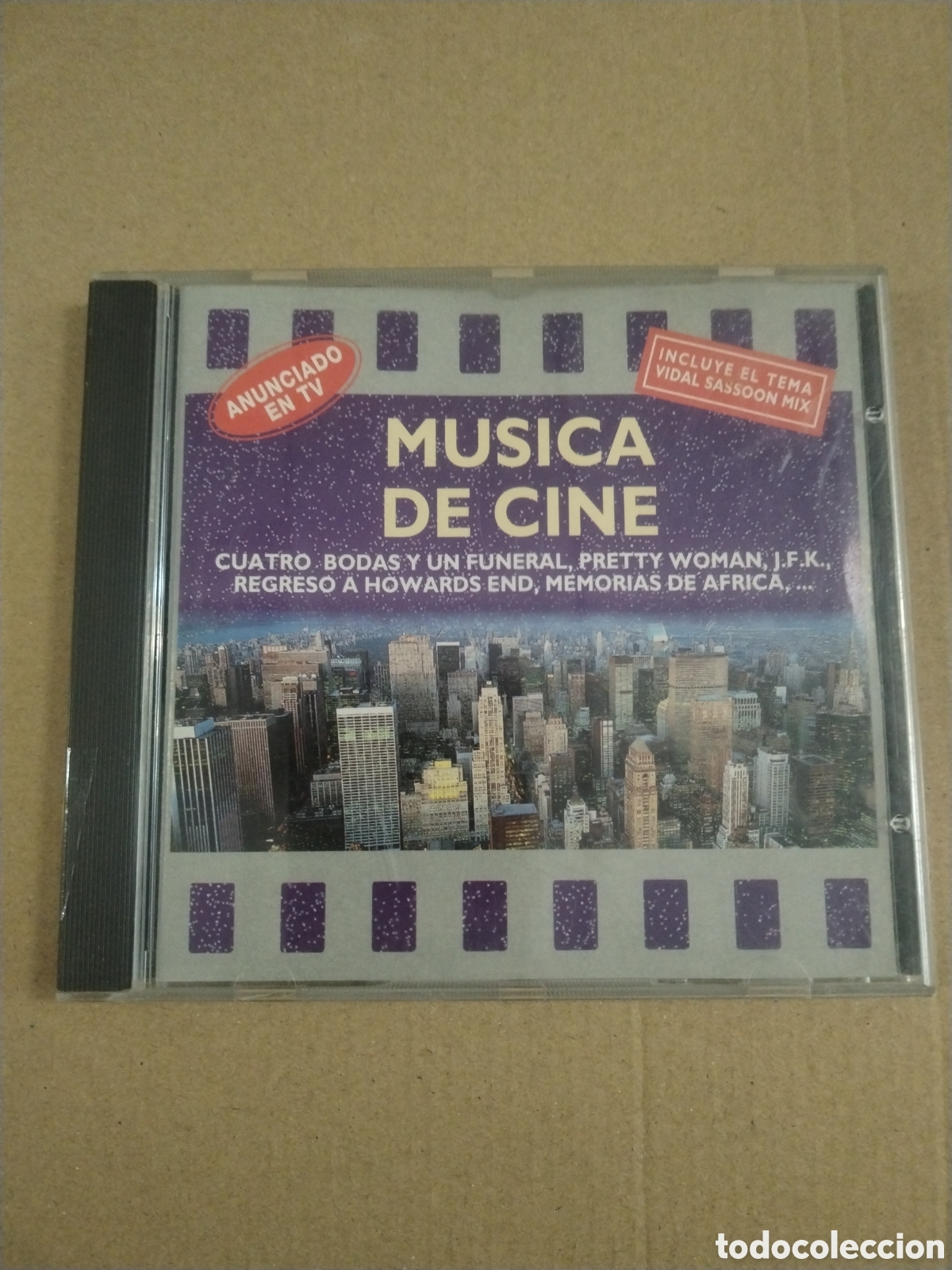 CD de M&uacute;sica: MUSICA DE CINE. CUATRO BODAS Y UN FUNERAL PRETTY WOMAN... CD.