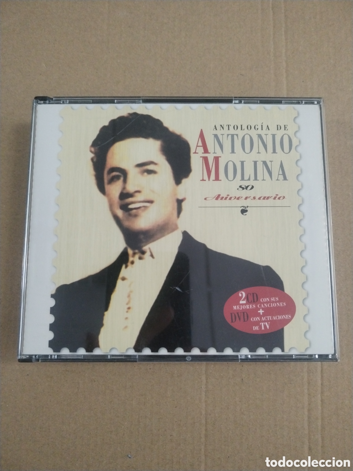 CDs de M&uacute;sica: Antolog&iacute;a de Antonio Molina - 80 Aniversario - 2xCD + DVD