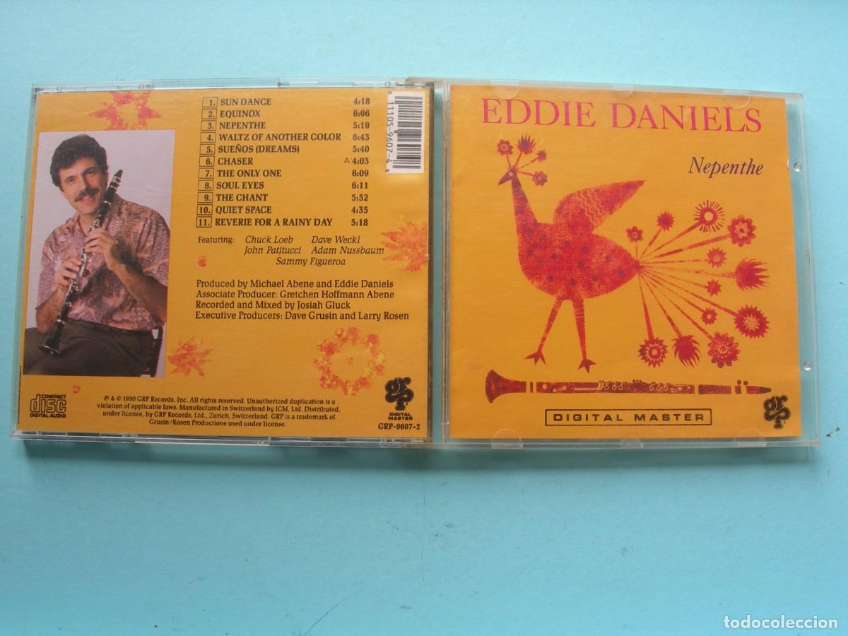 CDs de M&uacute;sica: EDDIE DANIELS / NEPENTHE / CD / 11 TEMAS / JAZZ / COLECCI&Oacute;N PARTICULAR