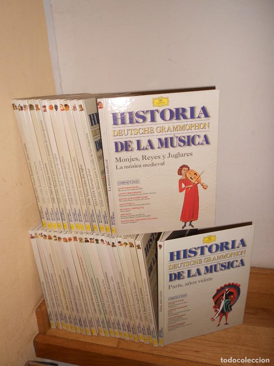 CDs de M&uacute;sica: HISTORIA de la MUSICA CLASICA Deutsche Grammophon - COLECCION AVANZADA 35 CDs LIBRO - 1&euro;y+