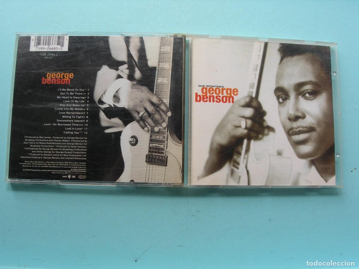 CDs de M&uacute;sica: GEORGE BENSON / LOVE REMEMBERS / CD / 12 TEMAS / JAZZ / COLECCI&Oacute;N PARTICULAR