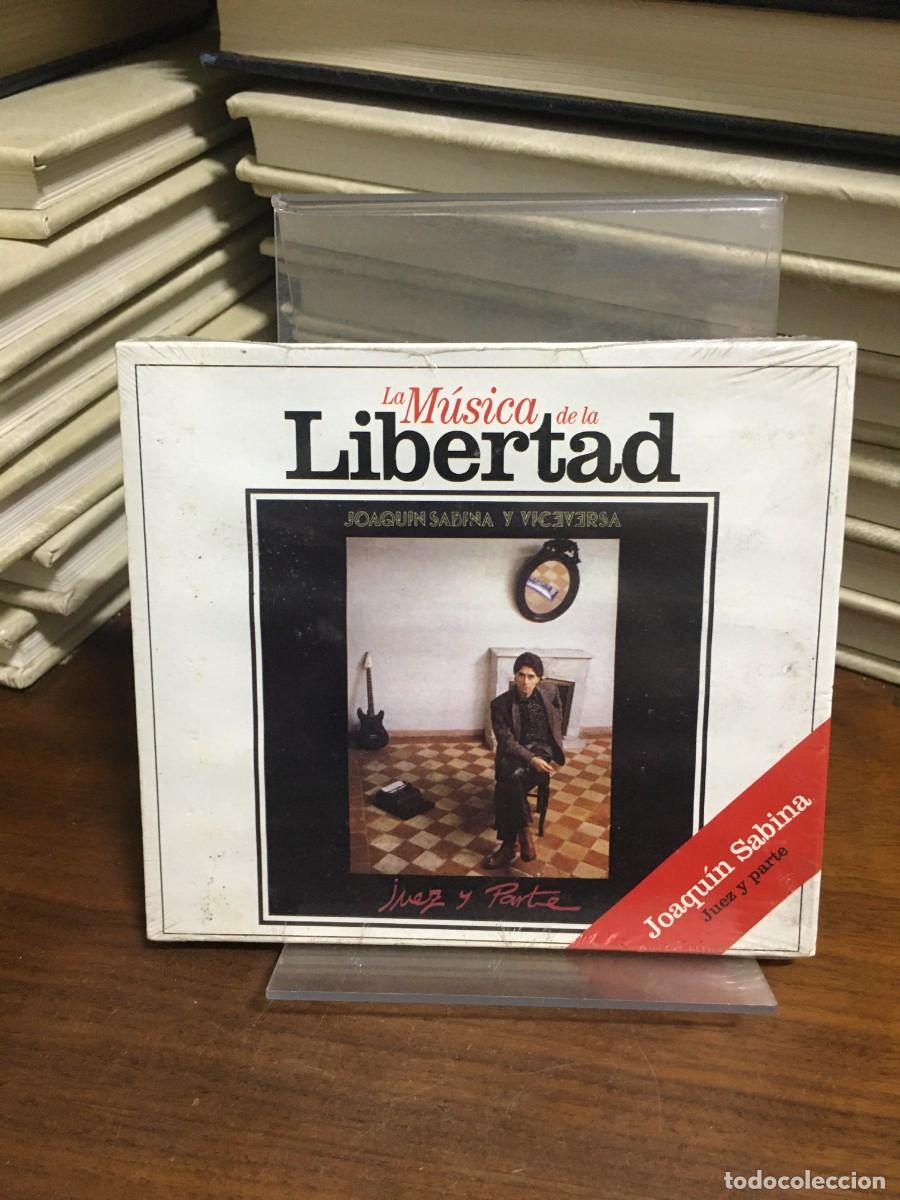 CDs de M&uacute;sica: Juez y Parte (La m&uacute;sica de la libertad) Joaqu&iacute;n Sabina y Viceversa