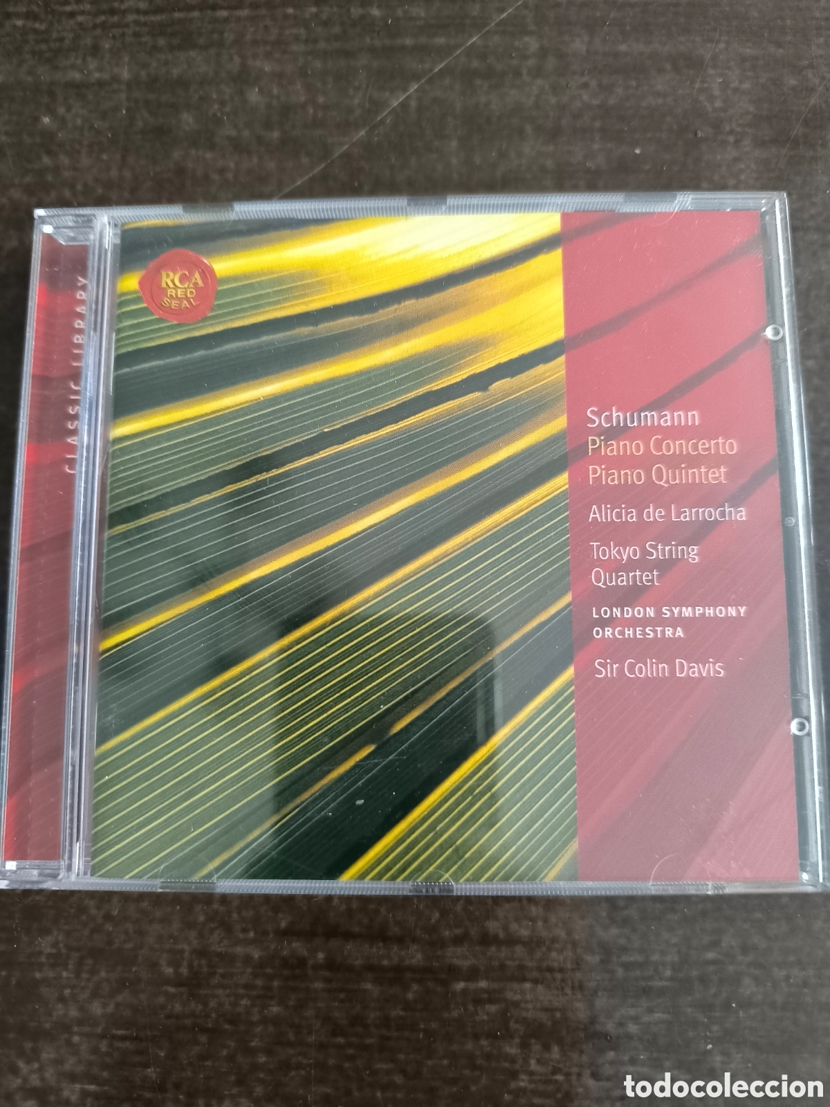CDs de M&uacute;sica: CD Schumann: Piano Concerto & Quintet - Alicia de Larrocha