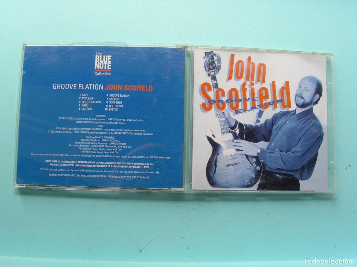 CDs de M&uacute;sica: JOHN SCOFIELD / GROOVE ELATION / CD / 10 TEMAS / JAZZ / COLECCI&Oacute;N PARTICULAR