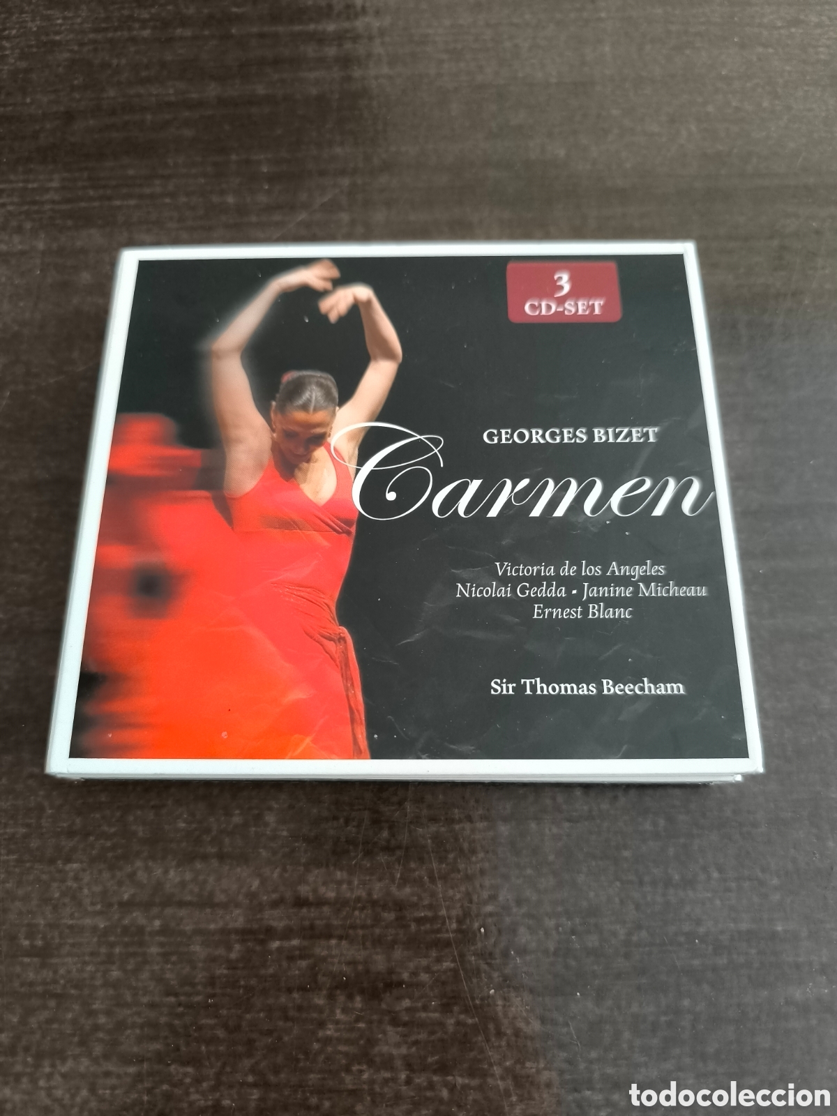 CDs de M&uacute;sica: Carmen de Georges Bizet (Set de 3 CDs) - Versi&oacute;n Legendaria