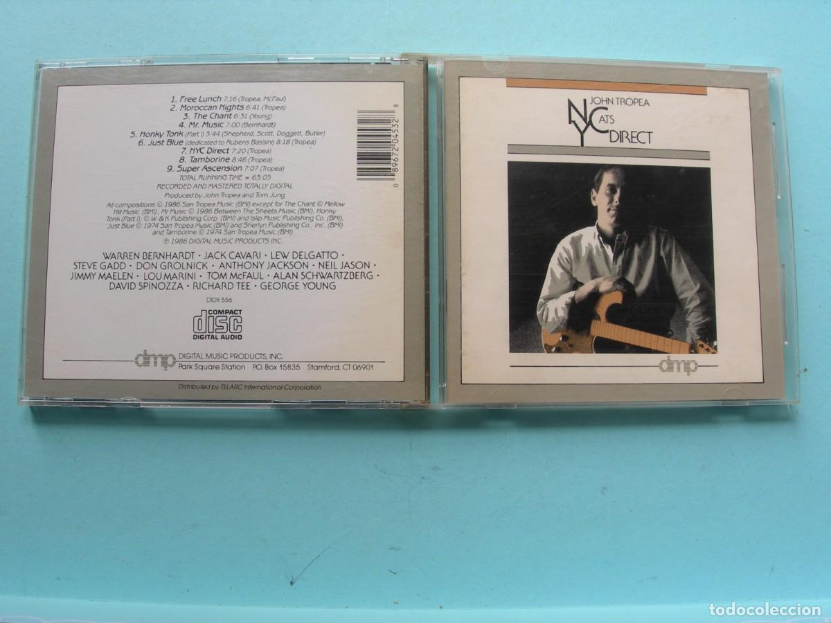 CDs de M&uacute;sica: JOHN TROPEA / CATS DIRECT / CD / 9 TEMAS / JAZZ / COLECCI&Oacute;N PARTICULAR