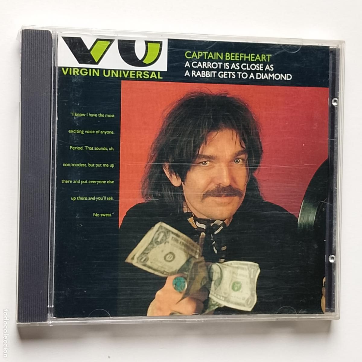 CDs de M&uacute;sica: Captain Beefheart-A Carrot Is As Close As A Rabbit Gets To A Diamond (CD Virgin)recop. Frank Zappa