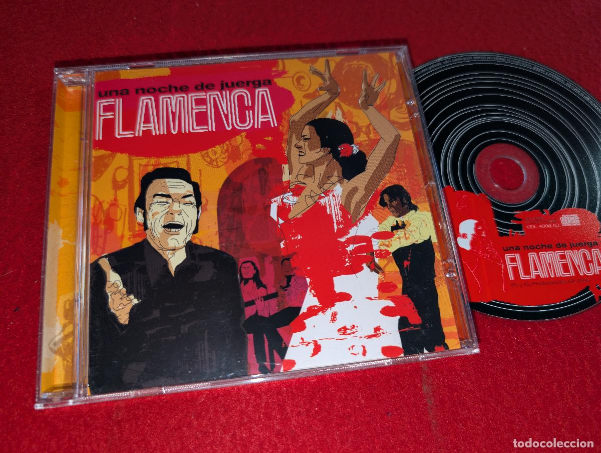 CDs de M&uacute;sica: UNA NOCHE DE JUERGA FLAMENCA CD 2005 CHATO+CANELITA+CAMPOS+QUINITO+SANTIAGO++