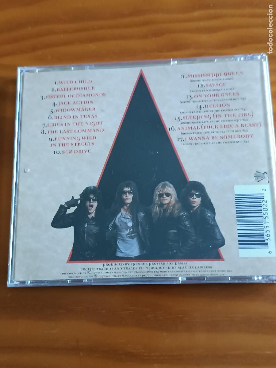 CDs de m&uacute;sica: W.A.S.P. - THE LAST COMMAND (1985) CD HARD ROCK - Foto 2
