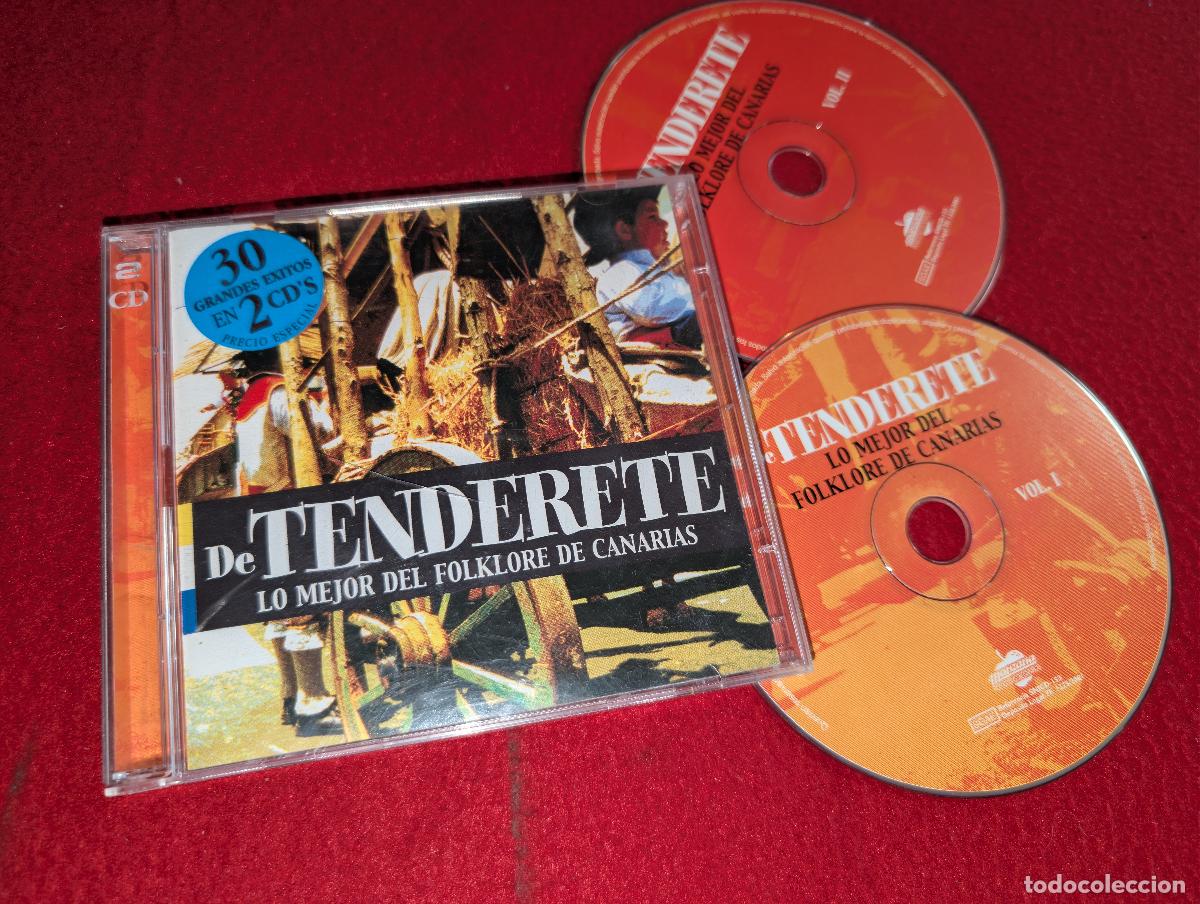 CDs de M&uacute;sica: TENDERETE Lo mejor del folklore de Canarias 2CD 2001 Manzana FOLK CANARIAS
