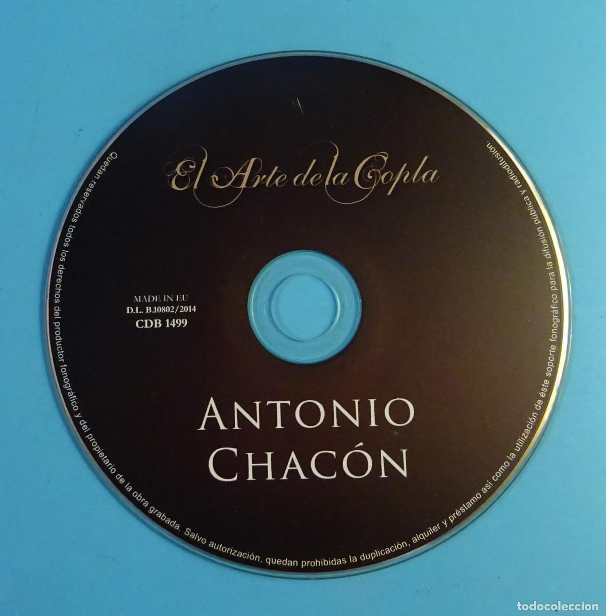 CDs de M&uacute;sica: CD ANTONIO CHAC&Oacute;N. COLECCI&Oacute;N EL ARTE DE LA COPLA