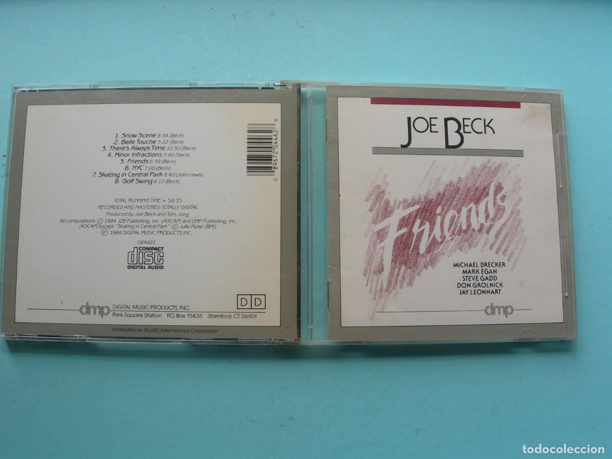CDs de M&uacute;sica: JOE BECK / FRIENDS / CD / 8 TEMAS / JAZZ / COLECCI&Oacute;N PARTICULAR