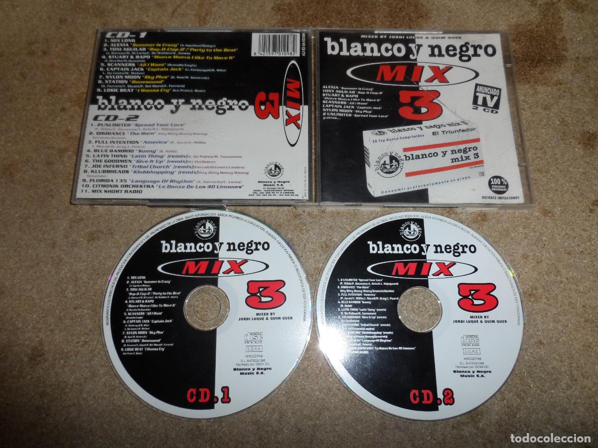 CDs de M&uacute;sica: BLANCO Y NEGRO MIX 3 - RECOPILATORIO