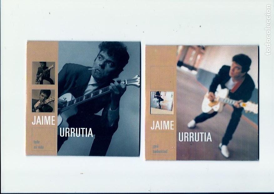 CDs de M&uacute;sica: JAIME URRUTIA. Vestida par mi. Castillos en el aire. Esc&aacute;ndalo de amores. Donde est&aacute;s (6 cd single )