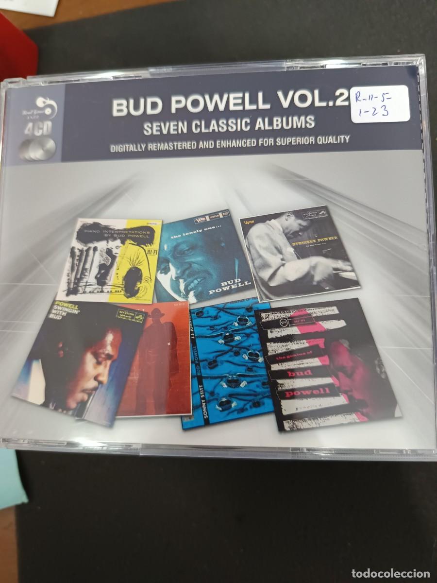 CDs de M&uacute;sica: 4 CD BOX. BUD POWELL VOL. 2. SEVEN CLASSIC ALBUMS. REAL GONE JAZZ