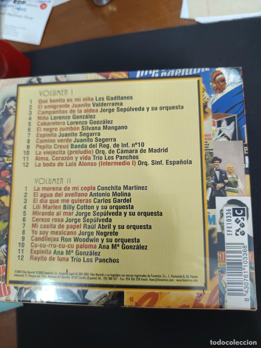 CDs de m&uacute;sica: 2 CD BOX. CANCIONES DE LA RADIO EN VERSI&Oacute;N ORIGINAL - Foto 2