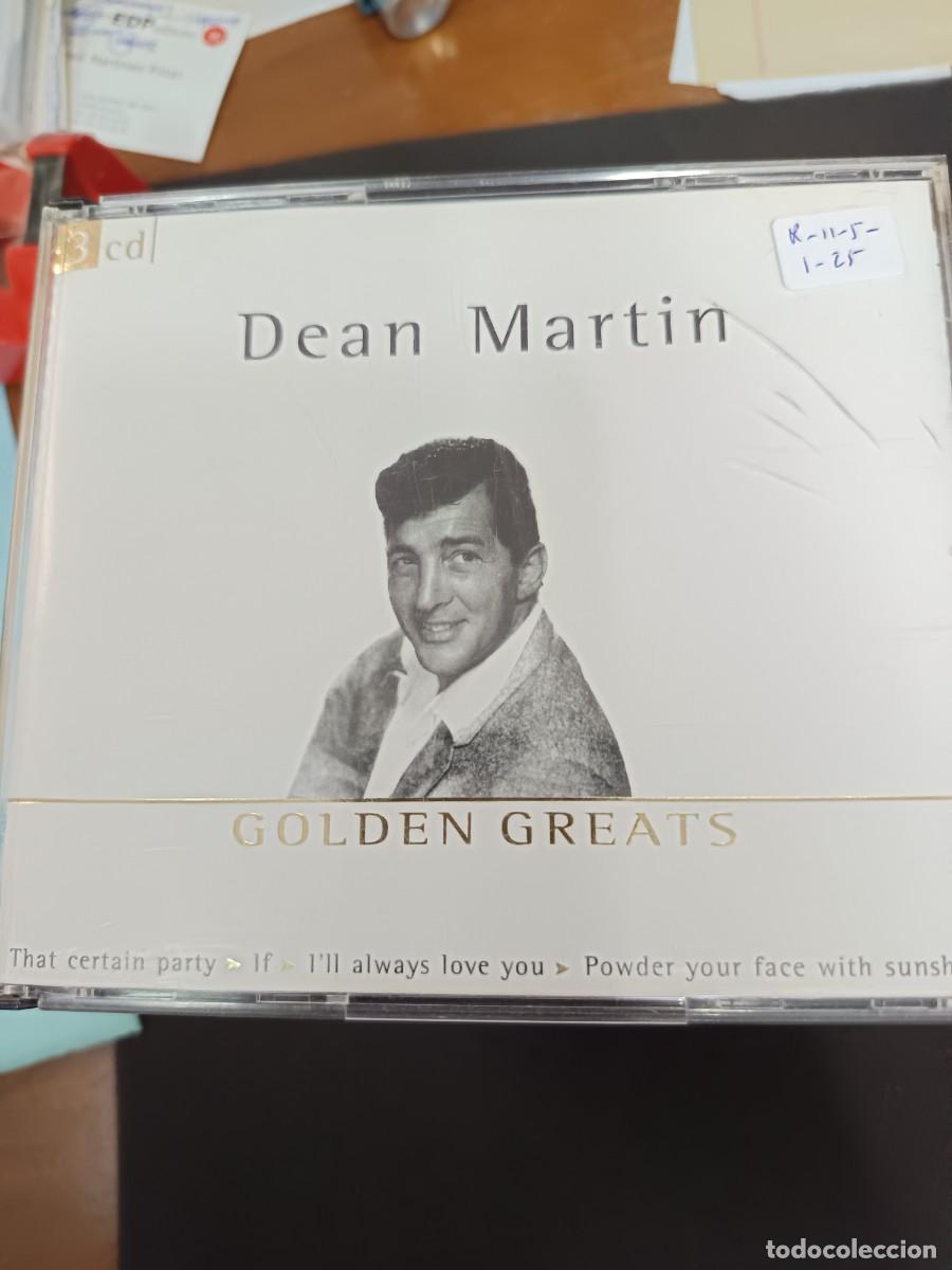 CDs de M&uacute;sica: 3 CD BOX. DEAN MARTIN. GOLDEN GREATS