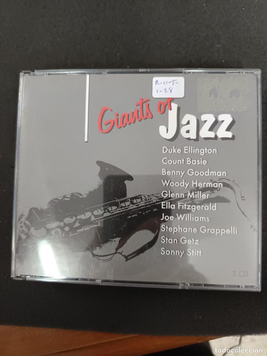 CDs de M&uacute;sica: 3 CD BOX. GIANTS OF JAZZ. DUKE ELLINGTON, COUNT BASIE, BENNY GOODMAN, (Y OTROS)