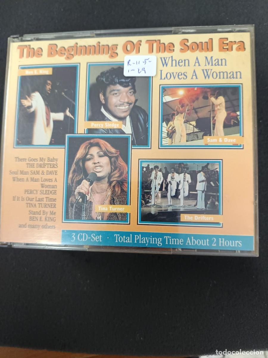 CDs de M&uacute;sica: 3 CD BOX. THE BEGINNING OF THE SOUL ERA. WHEN A MAN LOVES A WOMAN