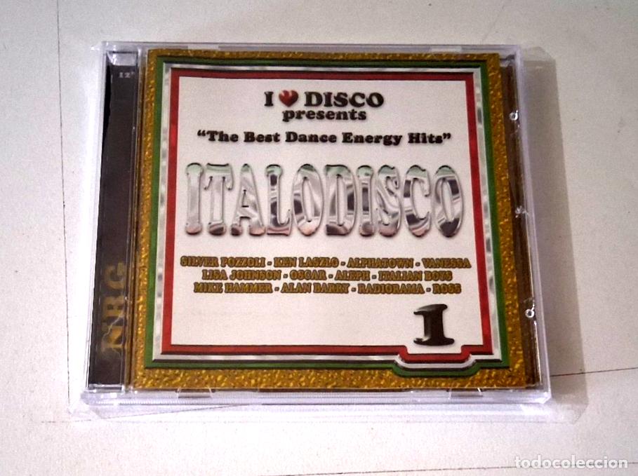CDs de M&uacute;sica: CD &rdquo;I LOVE DISCO ITALODISCO NRG VOL 1&rdquo; CD 12 TRACKS ORIGINAL EXTENDED VERSIONS