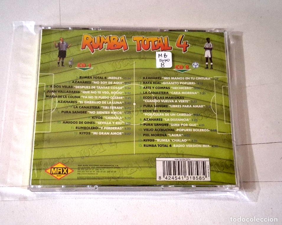 CDs de m&uacute;sica: CD &rdquo;RUMBA TOTAL 4&rdquo; 2CD 25 TRACKS - Foto 2