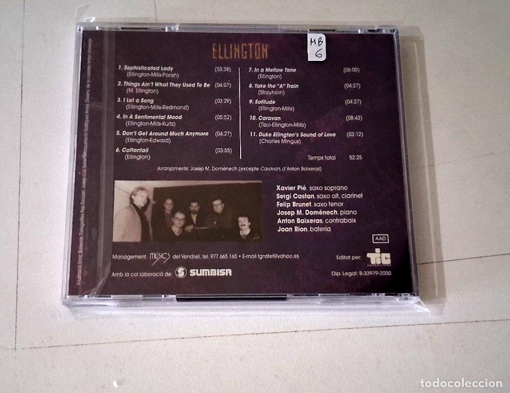 CDs de m&uacute;sica: TGN6TET &rdquo;PLAYS ELLINGON&rdquo; CD 11 TRACKS - Foto 2