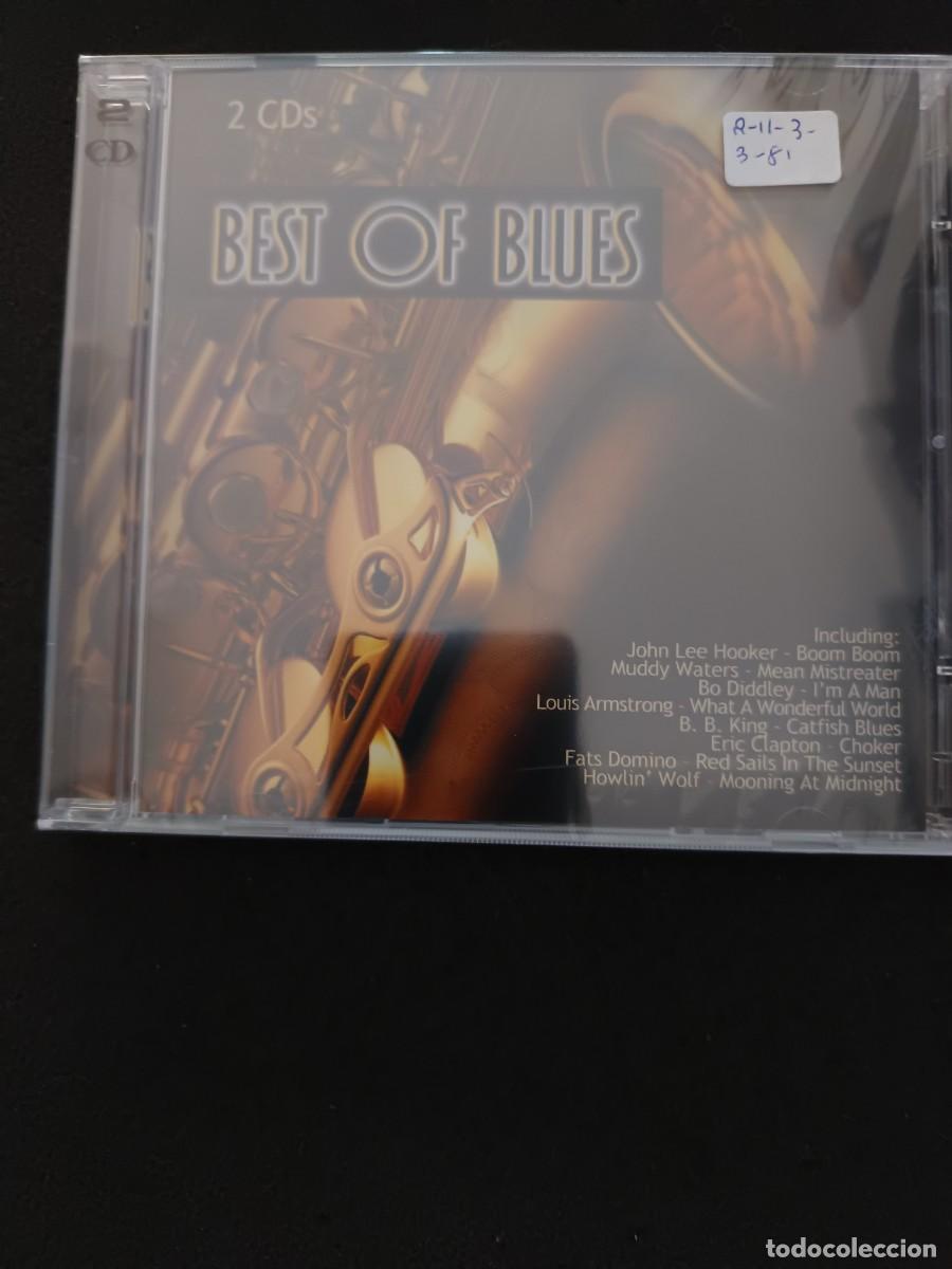 CDs de M&uacute;sica: 2 CD. BEST OF BLUES. JOHN LEE HOOKER, MUDDY WATERS Y OTROS