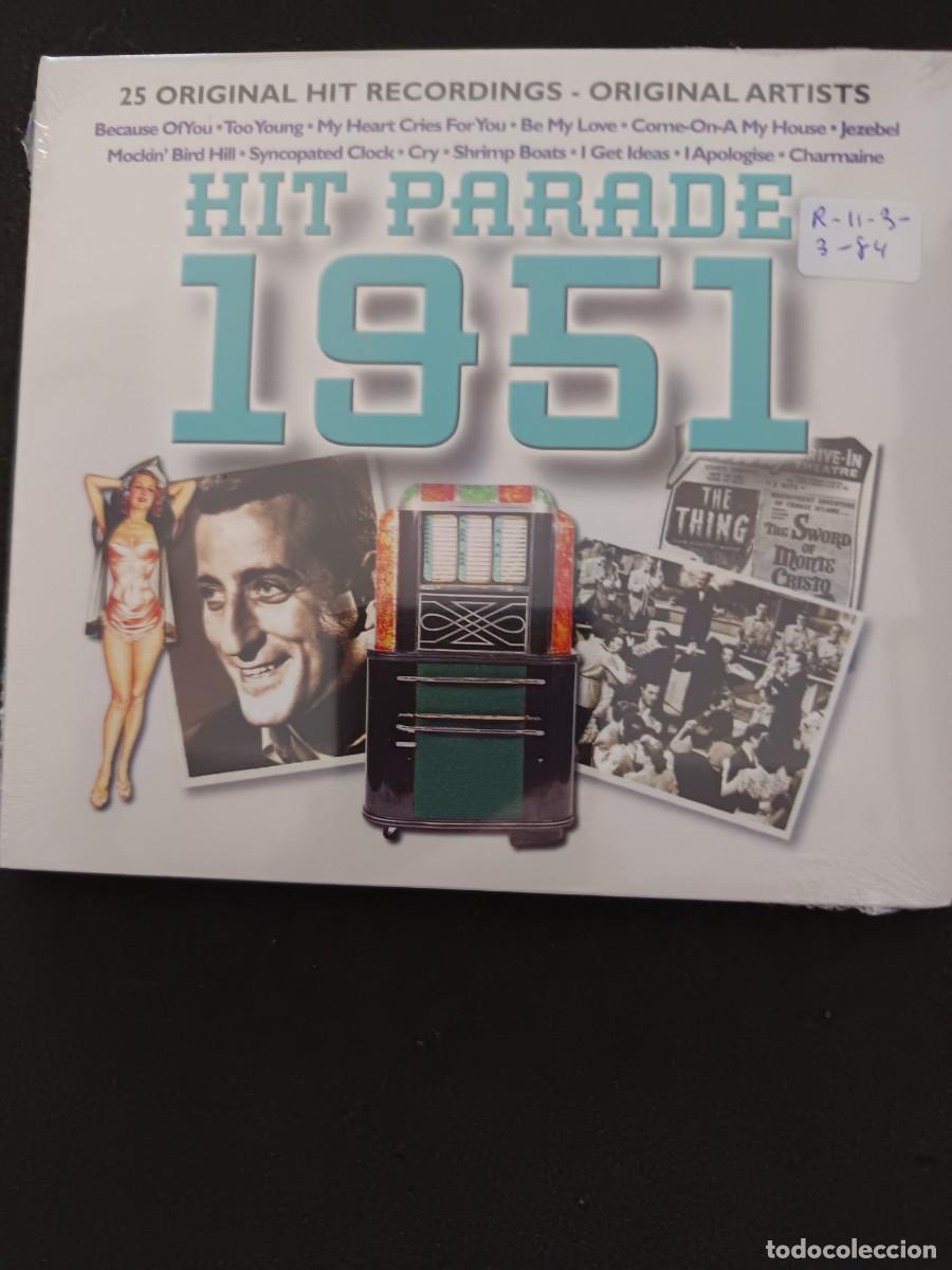 CDs de M&uacute;sica: HIT PARADE 1951. 25 ORIGINAL HIT RECORDINGS - ORIGINAL ARTISTS