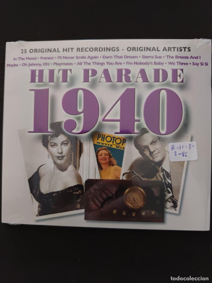 CDs de M&uacute;sica: HIT PARADE 1940. 25 ORIGINAL HIT RECORDINGS - ORIGINAL ARTISTS