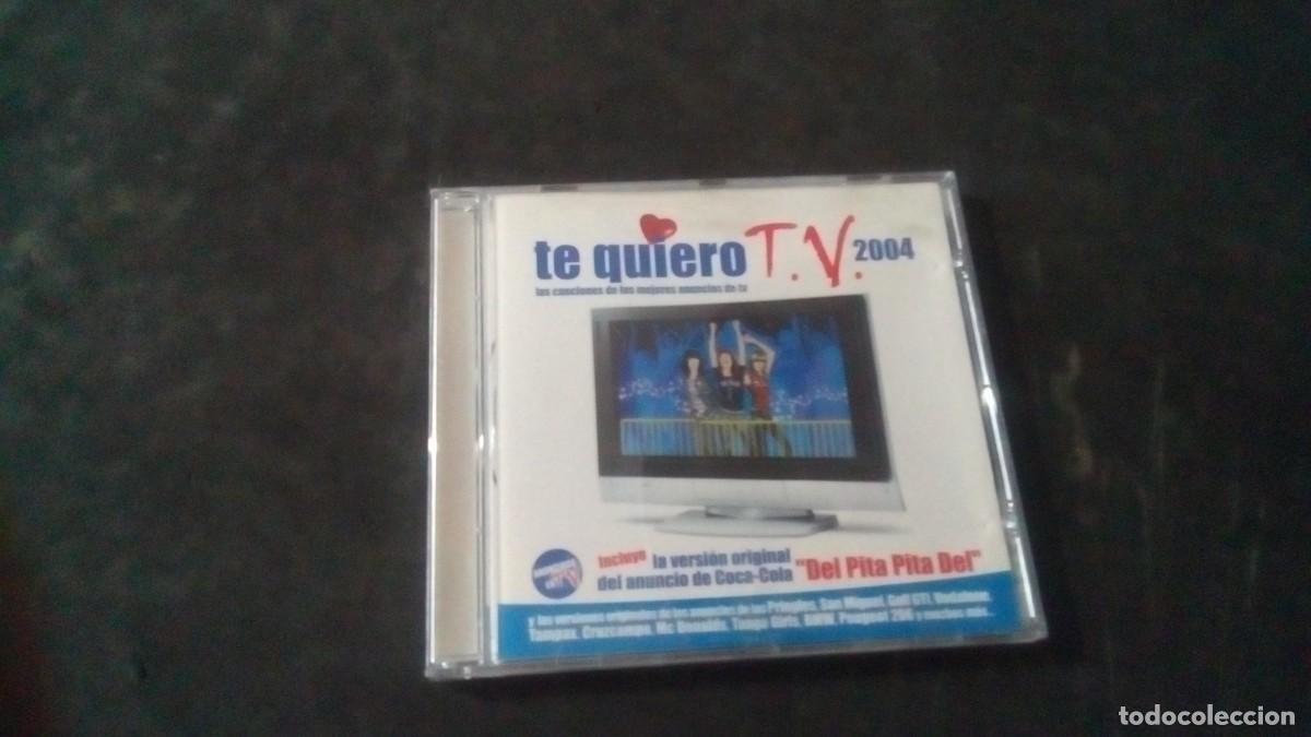 CDs de M&uacute;sica: TE QUIERO TV 2004 LAS CANCIONES DE LOS ANUNCIOS DE TV COCA COLA Del pita pita del CONTIENE 18 TEMAS